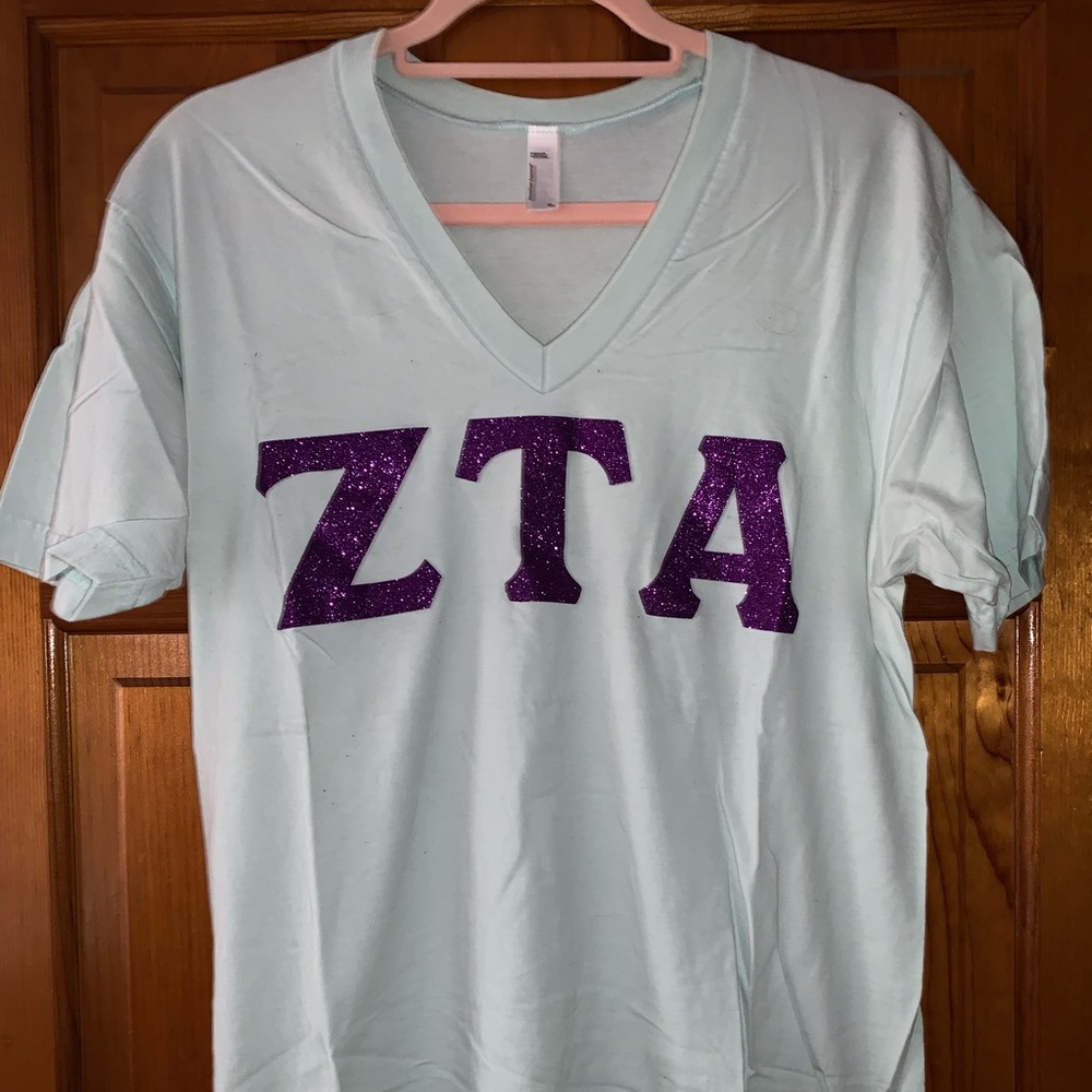 Zeta Tau Alpha (ZTA) American Apparel Letters